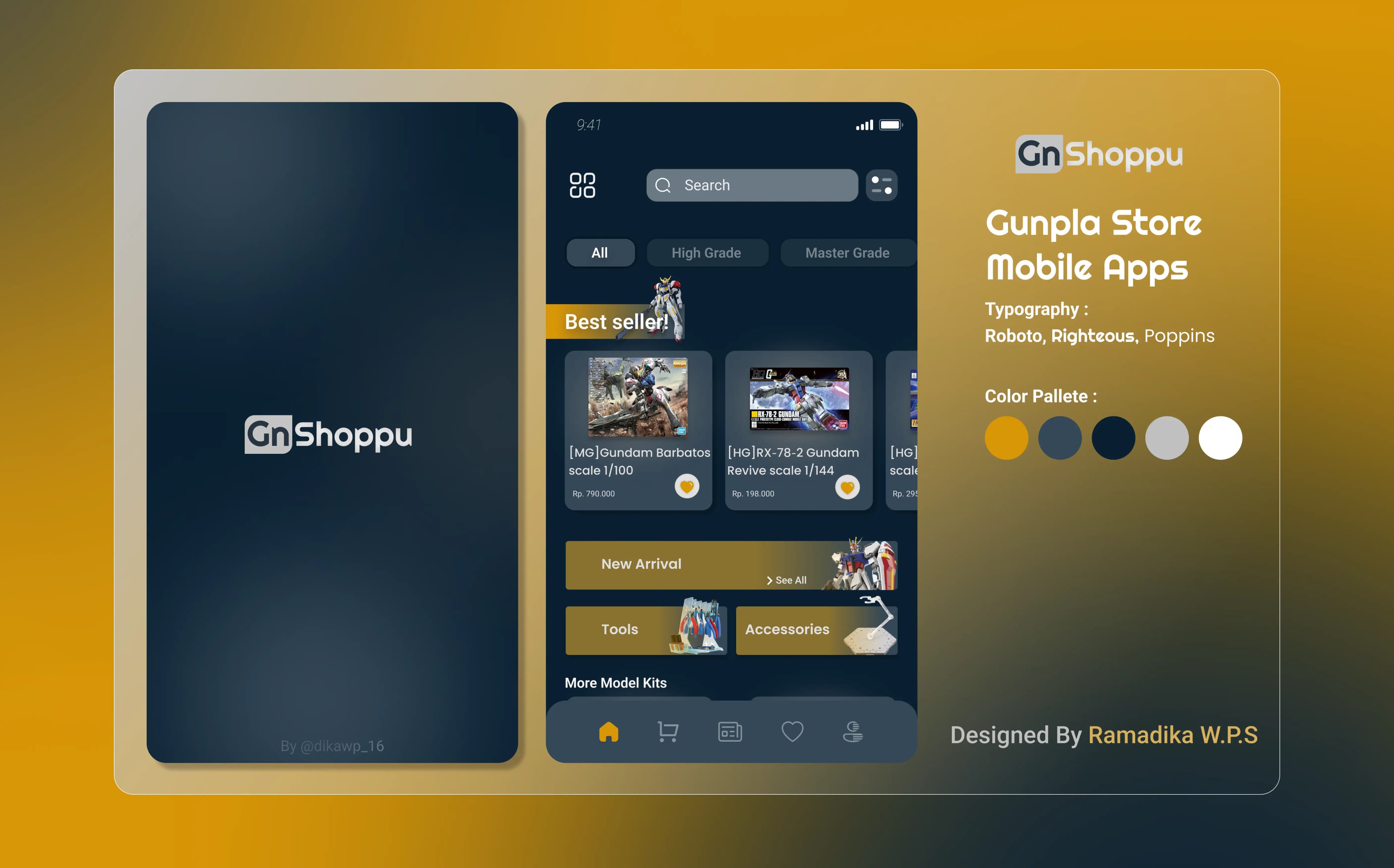 Gn Shoppu - UI Design
