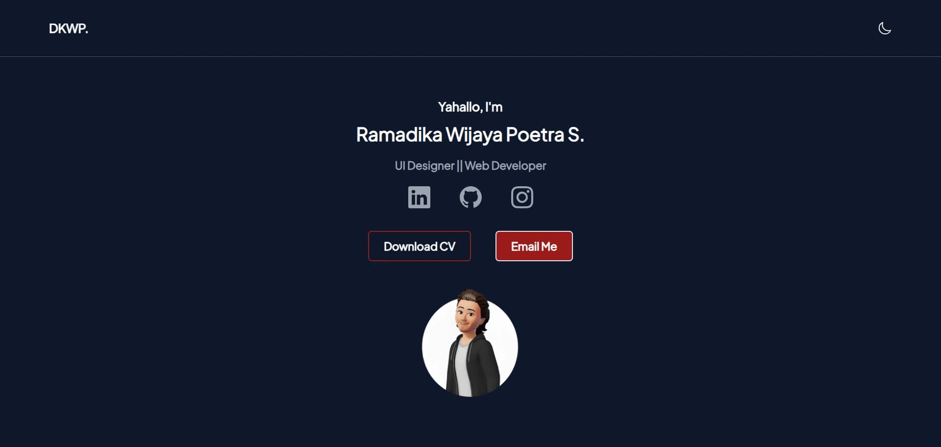 Personal Website V1